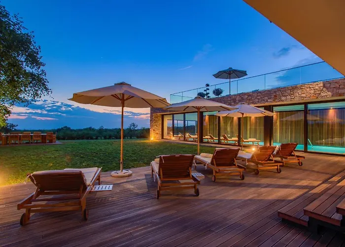 Stately Villa In Baderna With Private Full Size Pool Stifanići Foto