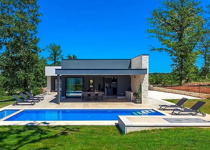 Villa Botanica Comfortable Vacation Home Višnjan foto